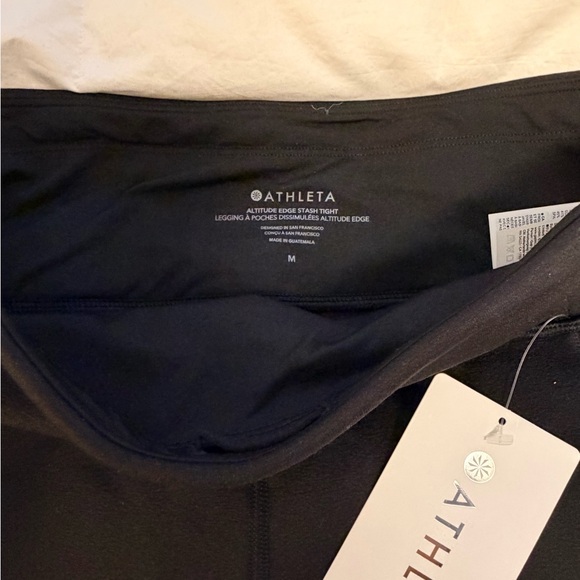 NWT Athleta fleece leggings - Picture 4 of 5